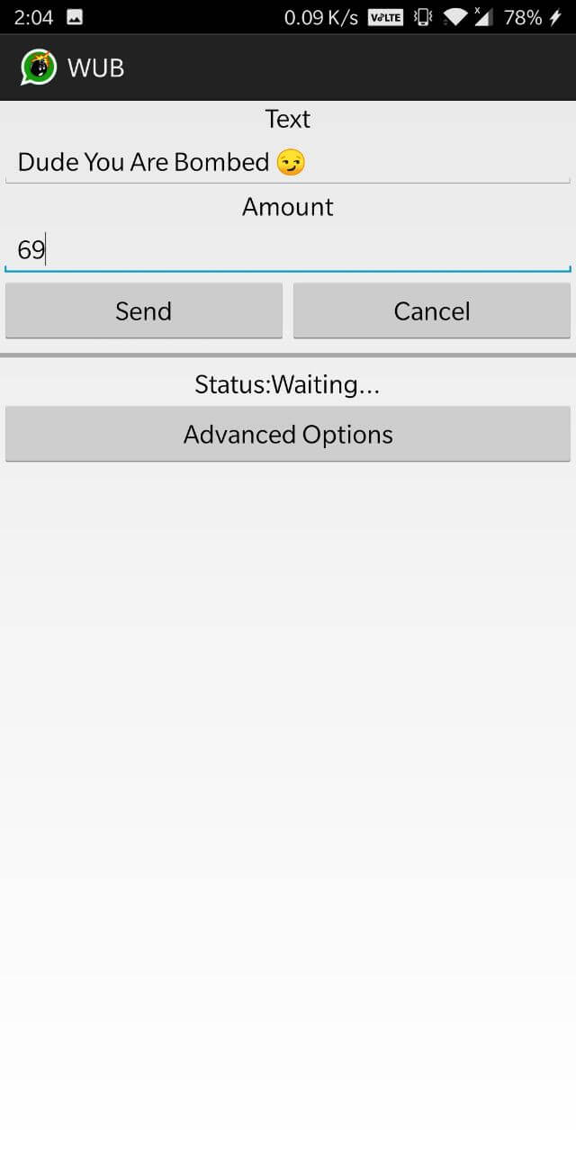 WhatsApp Bomber apk