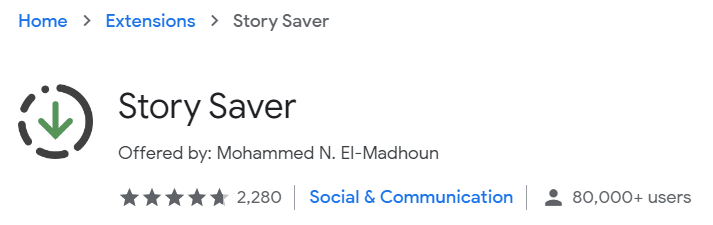 Story Saver: facebook story downloader