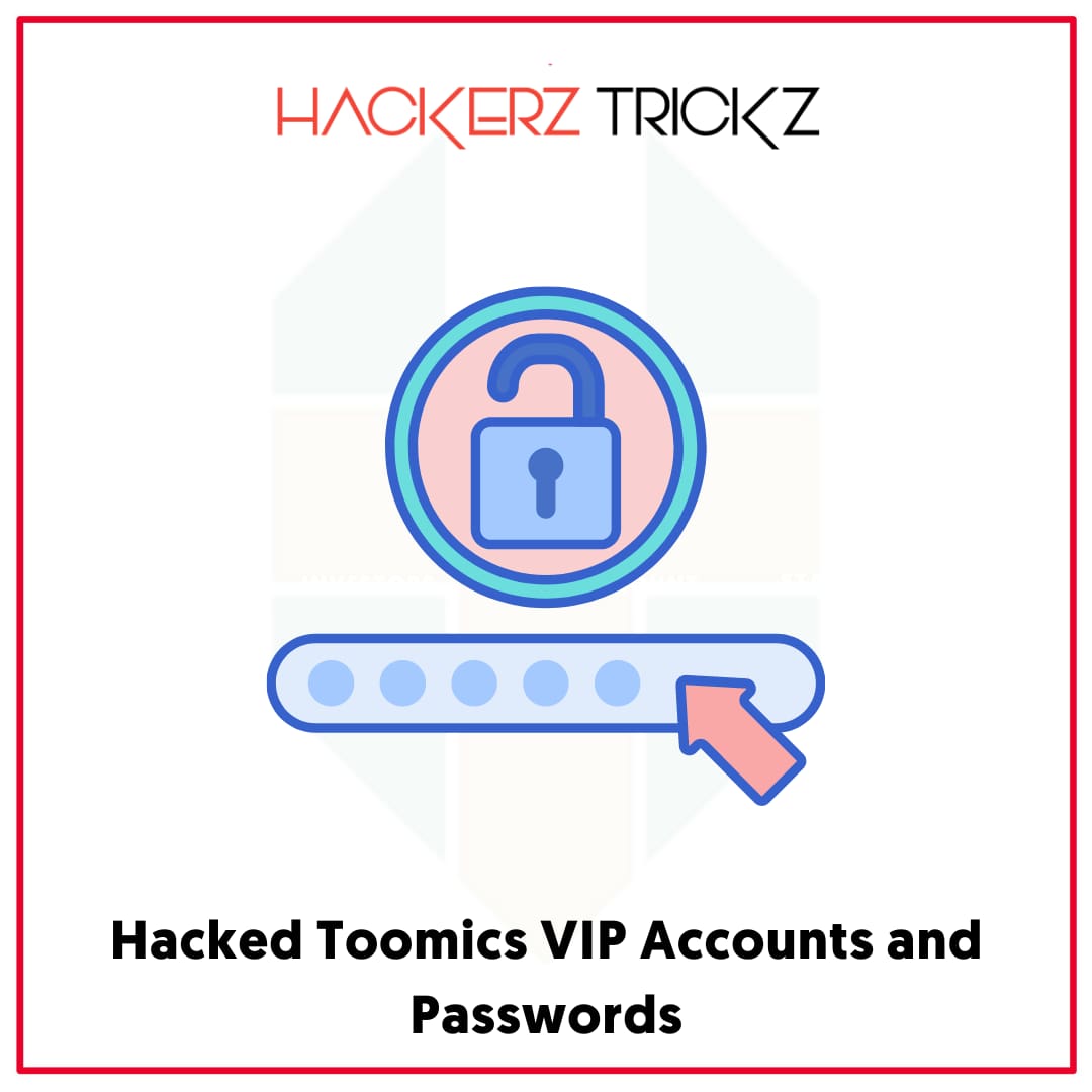 Hacked Toomics VIP Accounts and Passwords