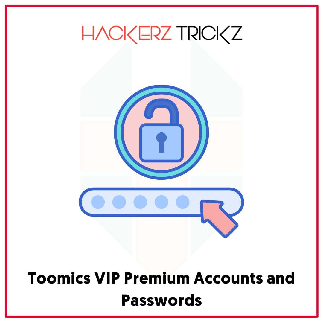 Toomics VIP Premium Accounts and Passwords