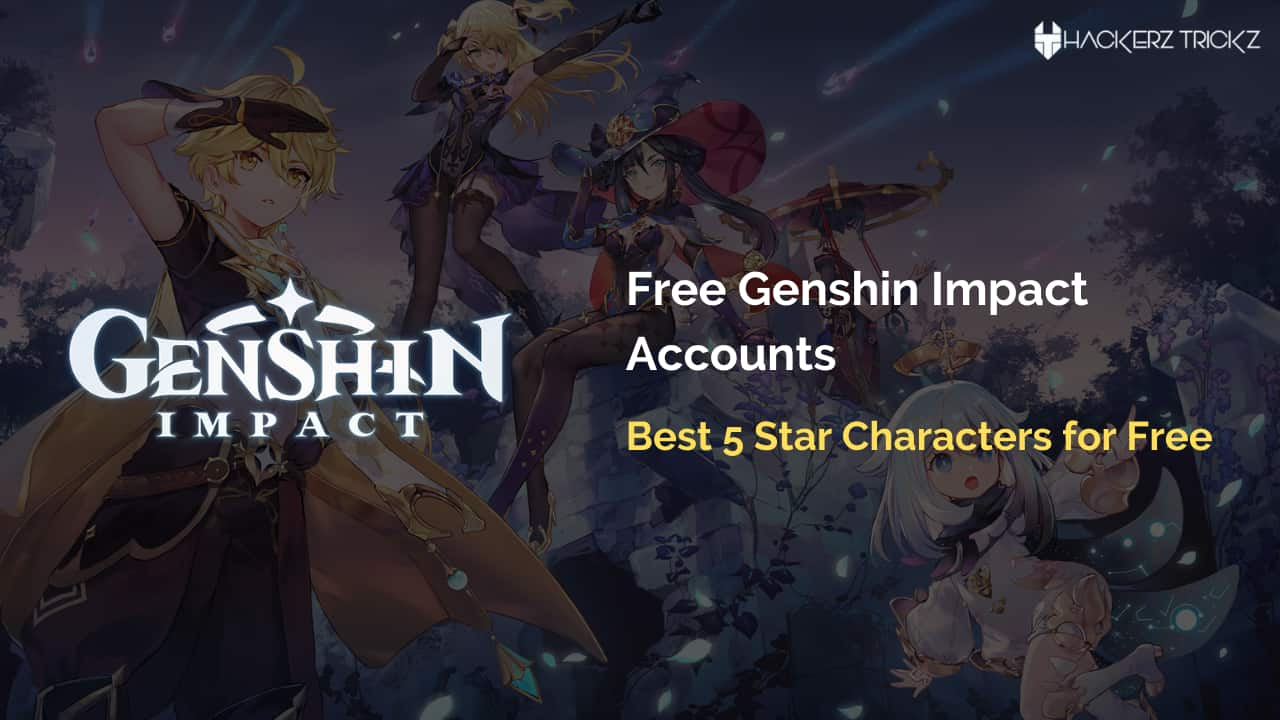 Free Genshin Impact Accounts