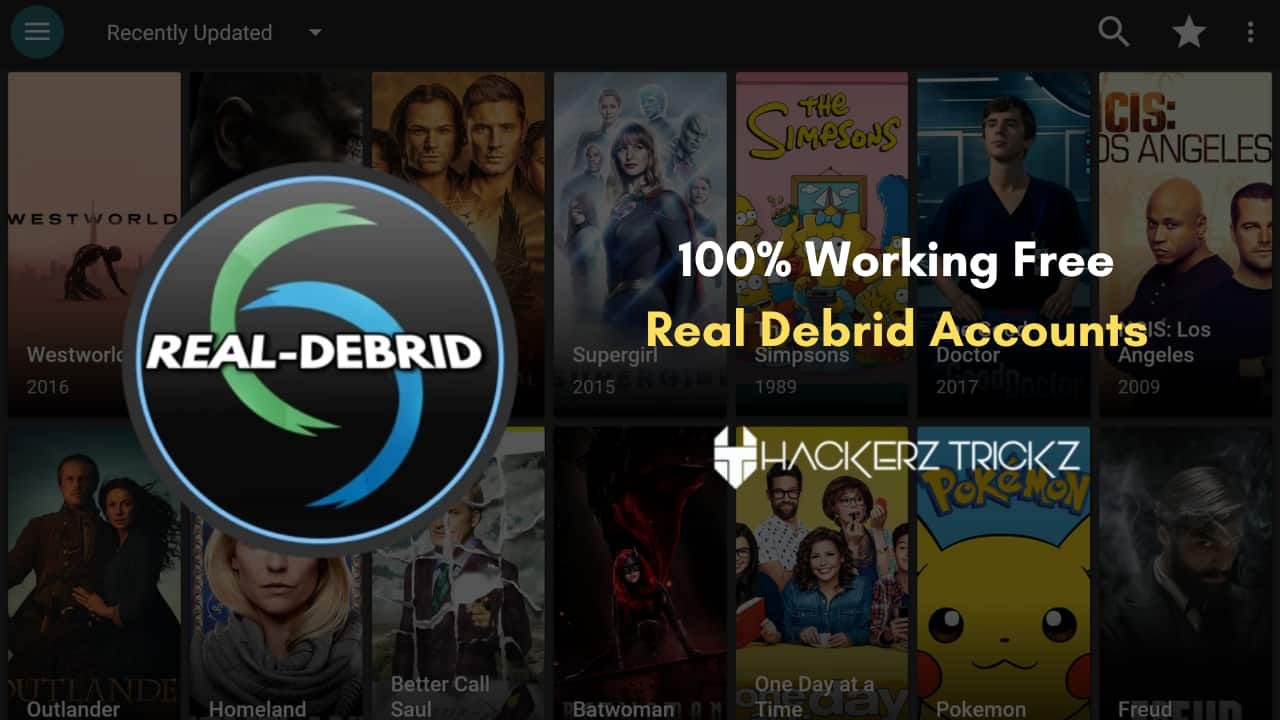 100% Working Free Real Debrid Accounts