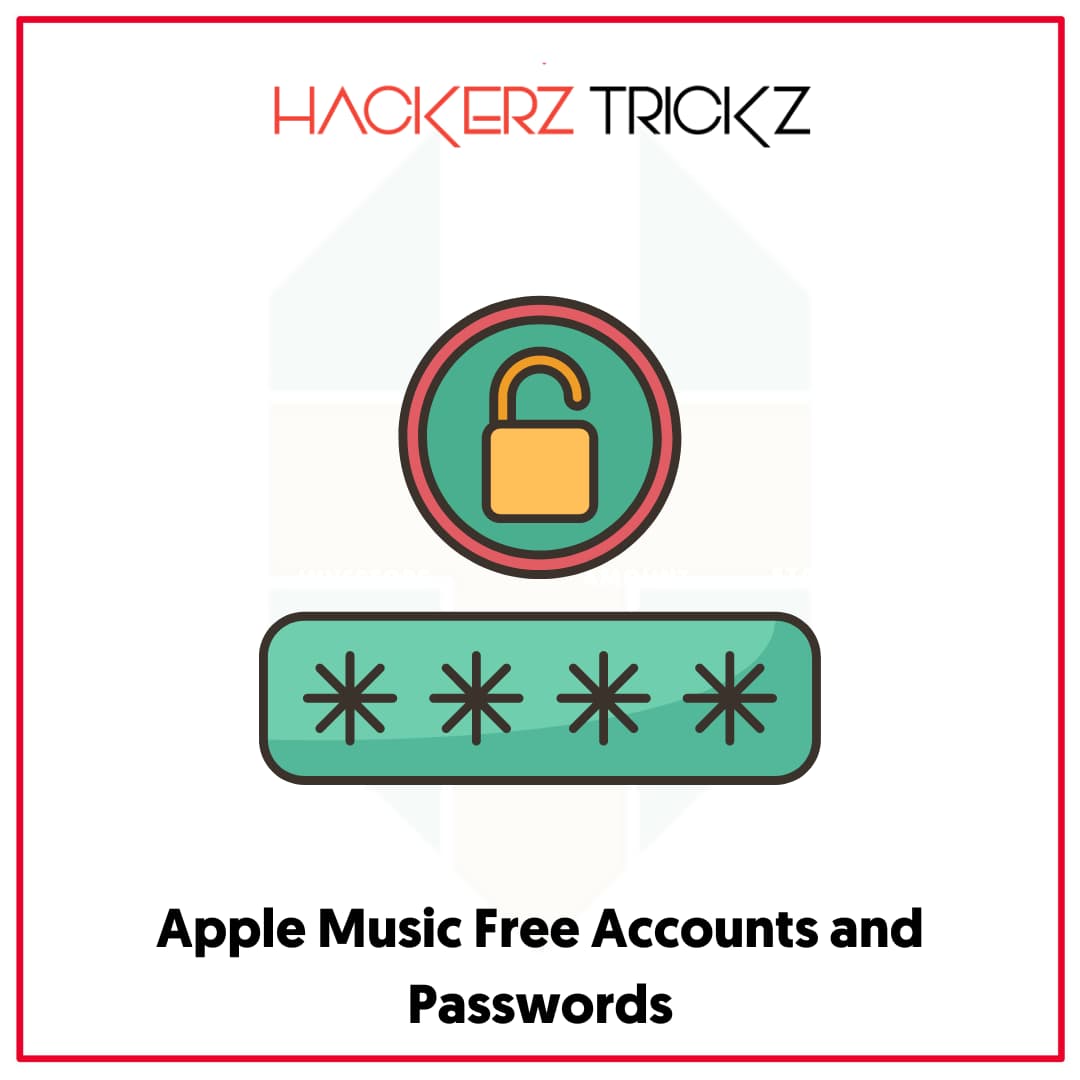 Apple Music Free Accounts and Passwords