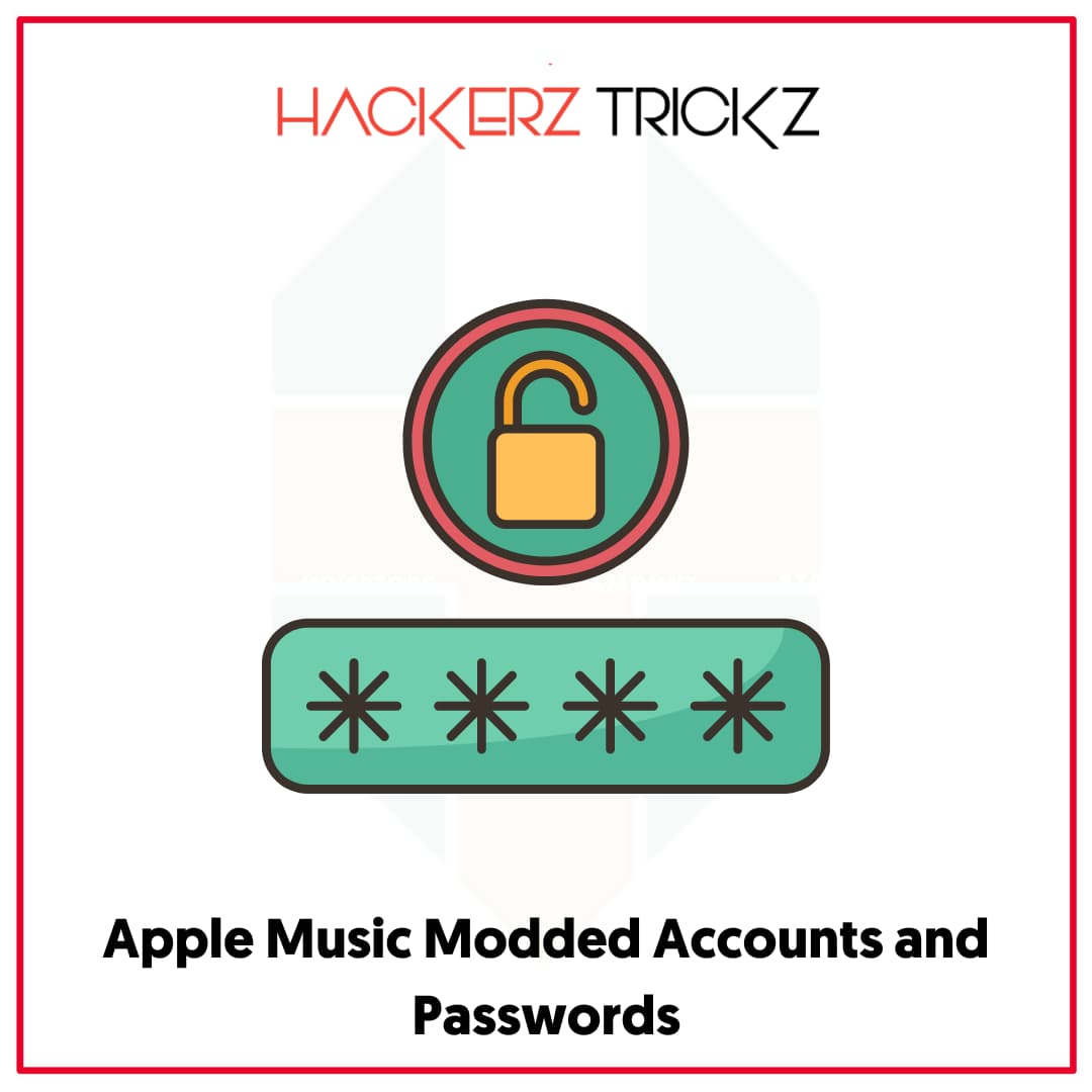 Apple Music Modded Accounts and Passwords