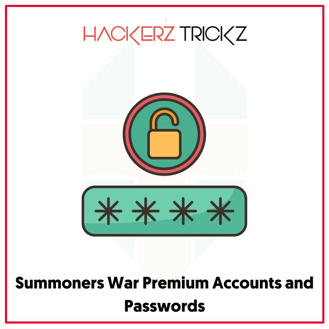 Summoners War Premium Accounts and Passwords