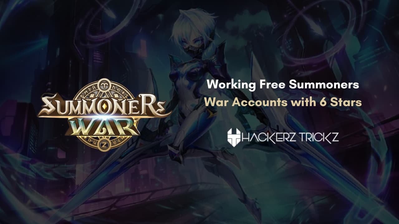 Working Free Summoners War Accounts with 6 Stars