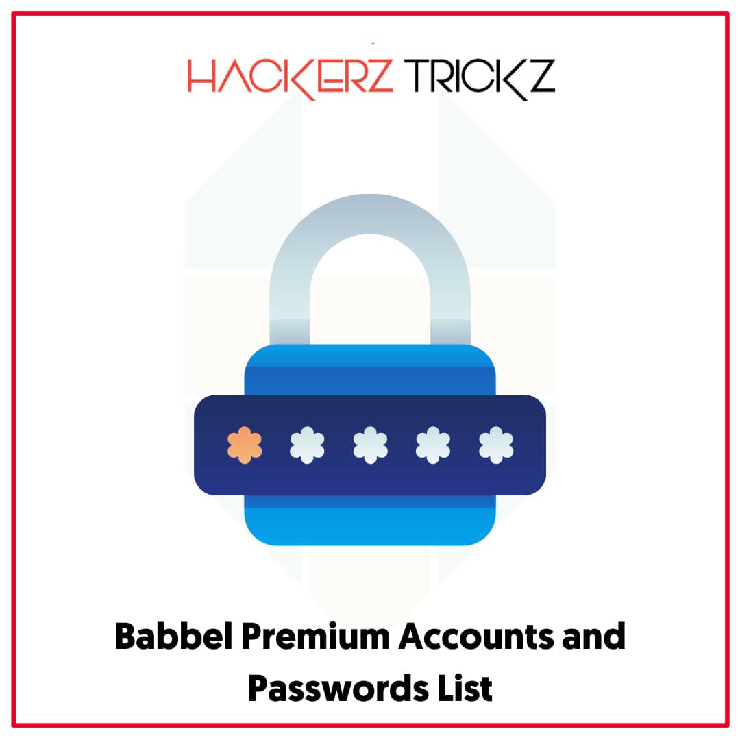 Babbel Premium Accounts and Passwords List