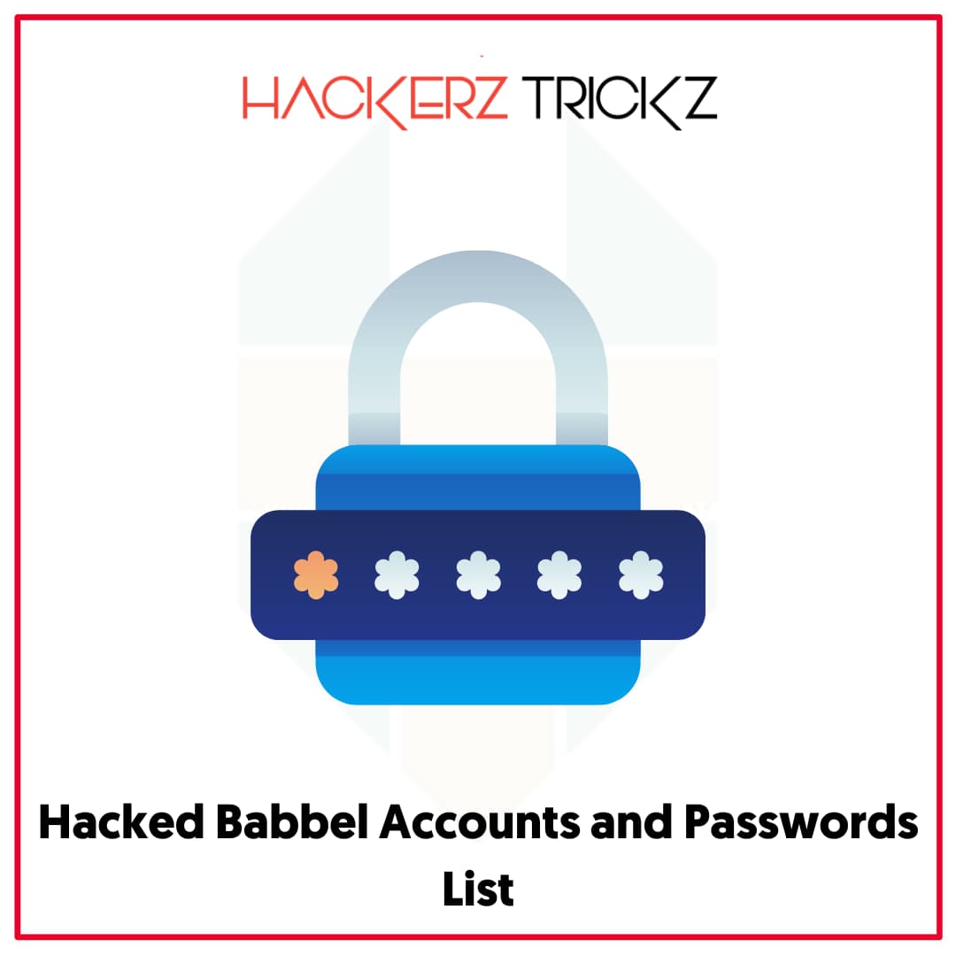 Hacked Babbel Accounts and Passwords List