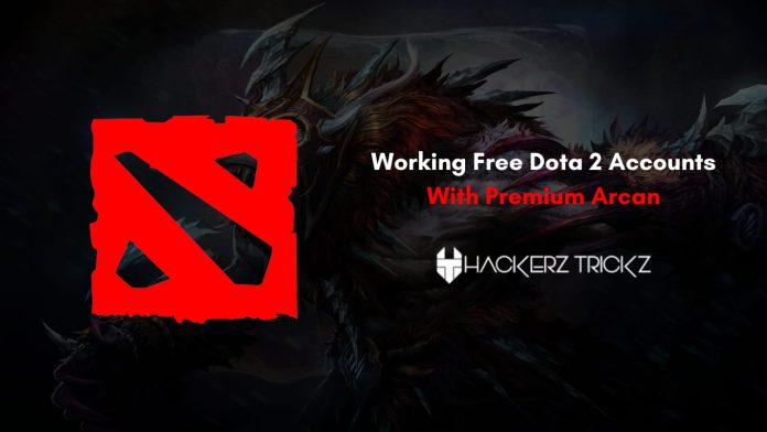 Working Free Dota 2 Accounts With Premium Arcana